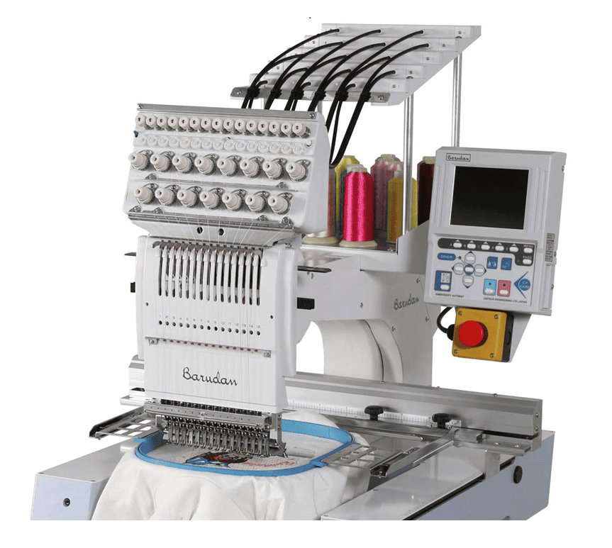 image d'une brodeuse professionnelle