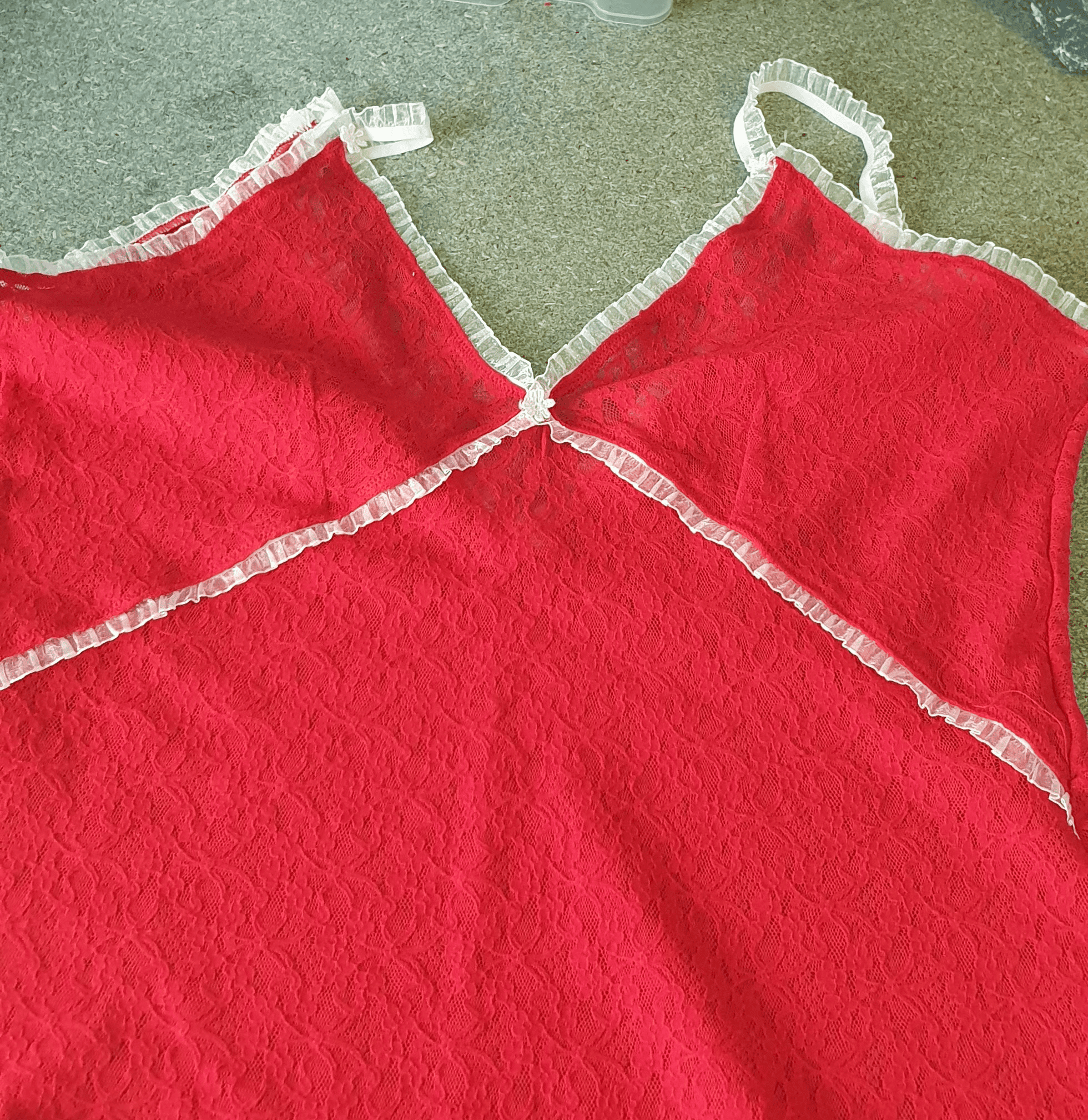 Photo de la catégorie lingerie en rouge