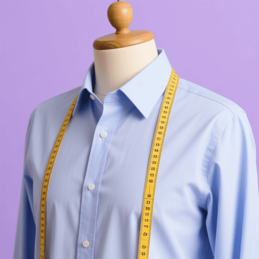 Image d'une chemise en cours de confection