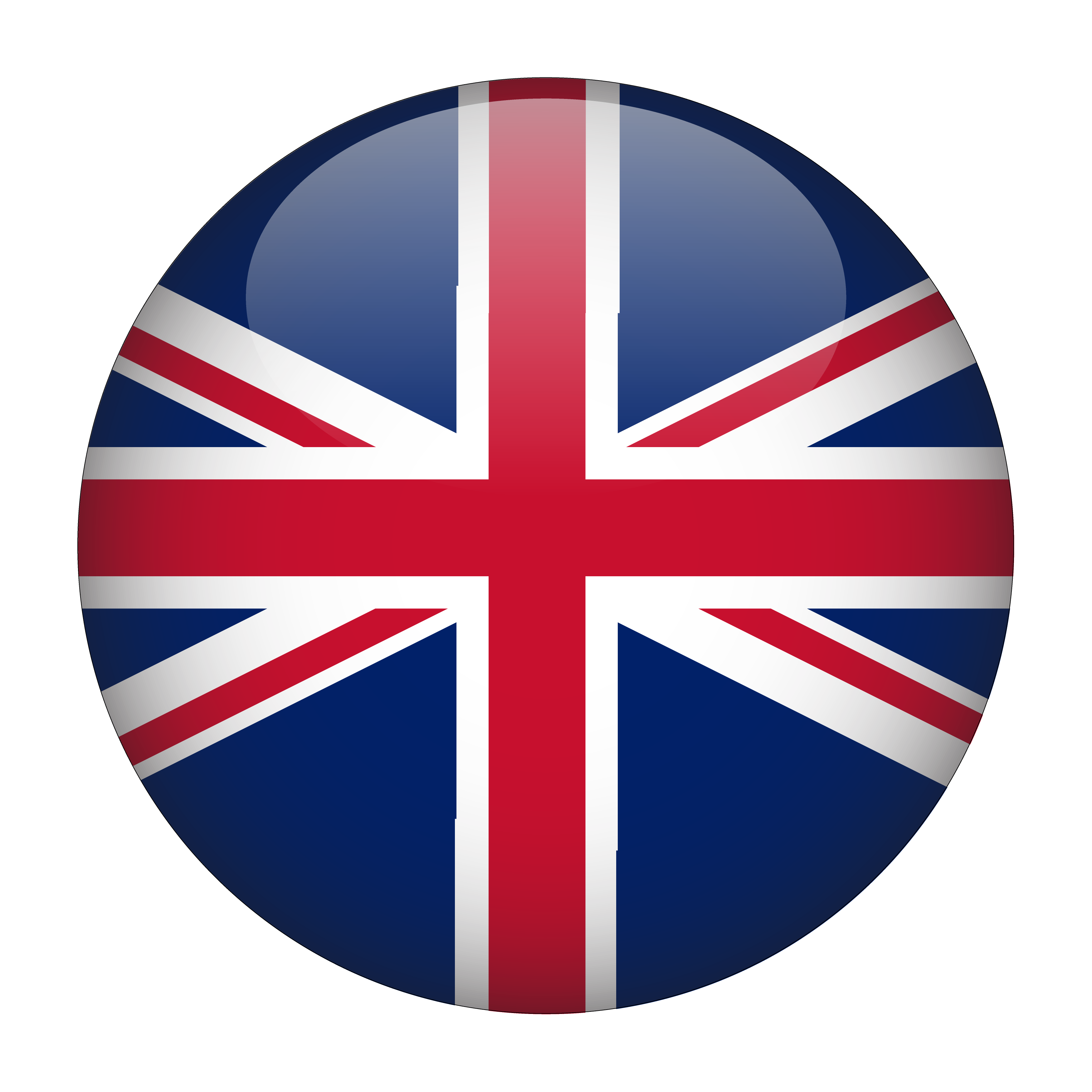 drapeau royaume-uni en 3d